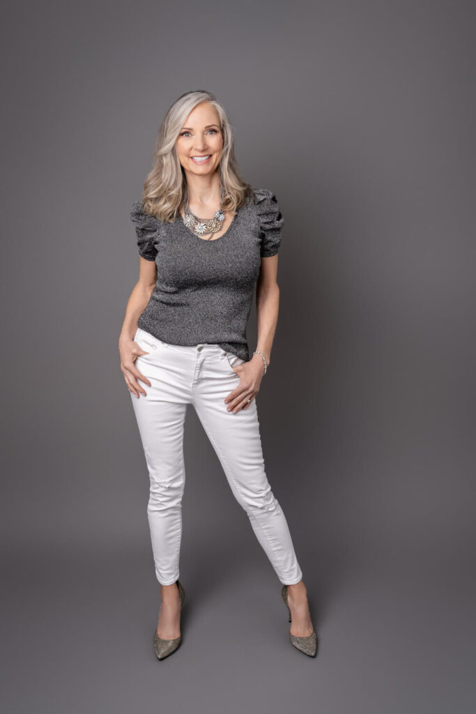 Fabulous Over 40 Studio Portrait of Charise by Julie Hood Photography