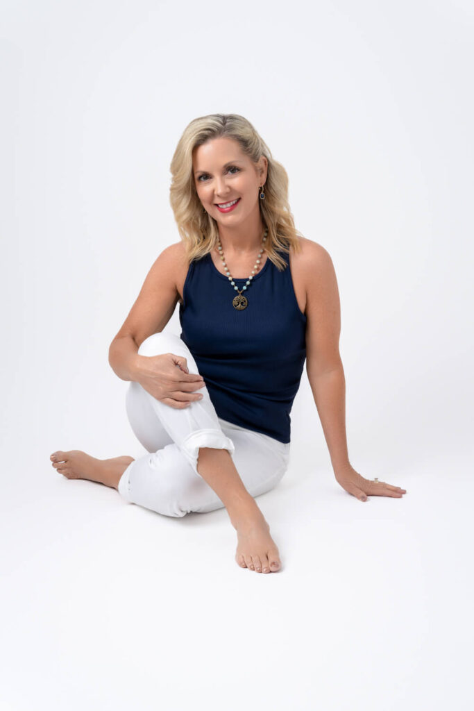 Fabulous Over 40 Studio Portrait of Gina by Julie Hood Photography