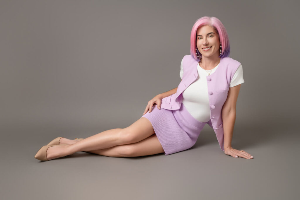 Fabulous Over 40 Portrait of Michelle by Julie Hood Portraits