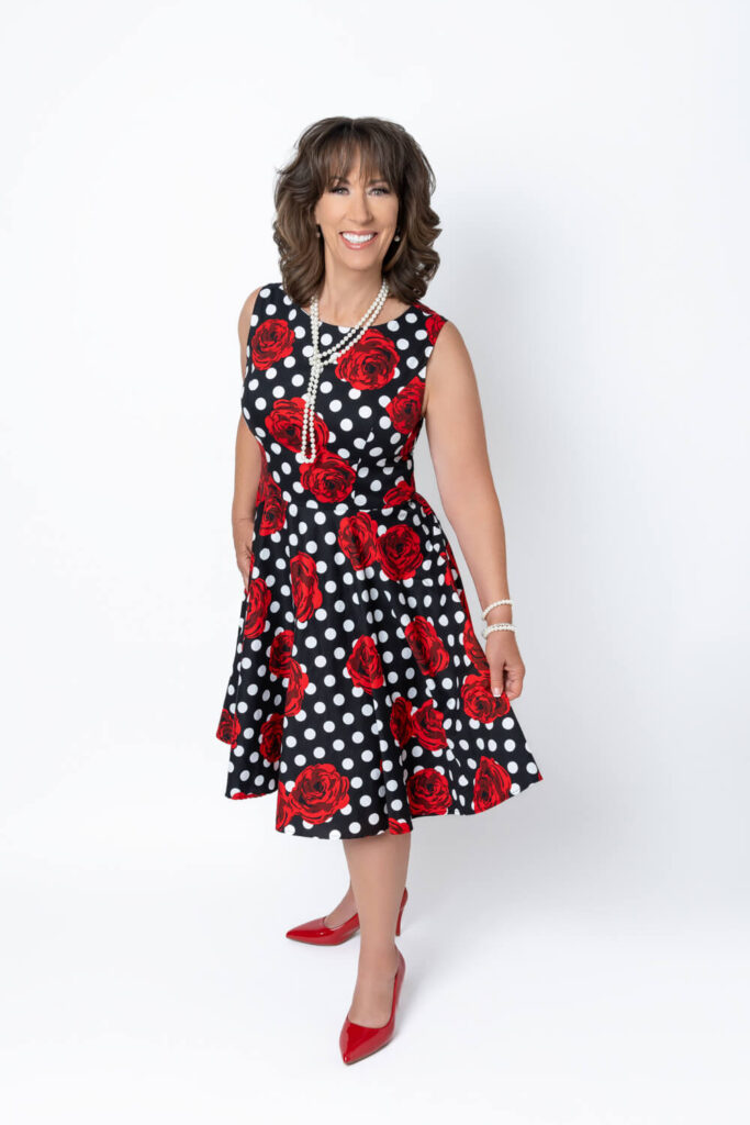 Fabulous Over 40 Studio Portrait of Shelly photographed by Julie Hood in Rocklin, CA